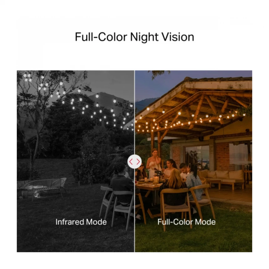 WiFi kamera Mercusys MC510 PTZ/2K/3MP/Micro SD/Outdoor