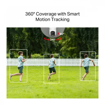 WiFi kamera Mercusys MC510 PTZ/2K/3MP/Micro SD/Outdoor