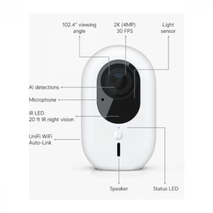 WiFi kamera Ubiquiti UVC-G4-INS-EU 4Mp/2688 x 1512