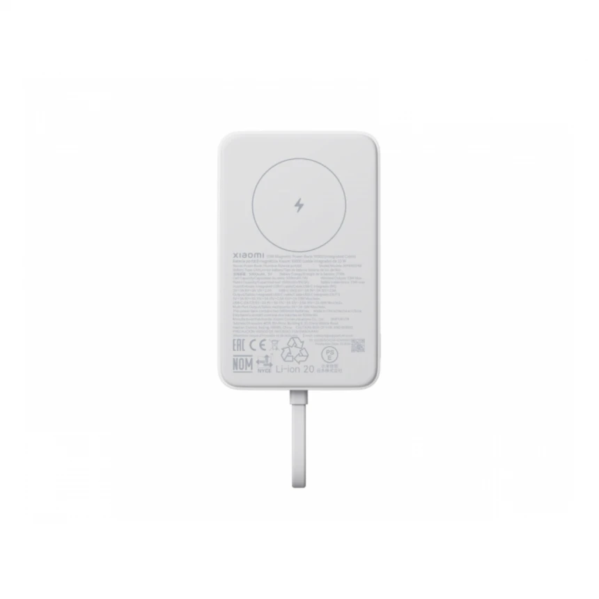 XIAOMI 33W Magnetic Power Bank 10000mAh (Integrated Cable) beli (BHR9822GL) 