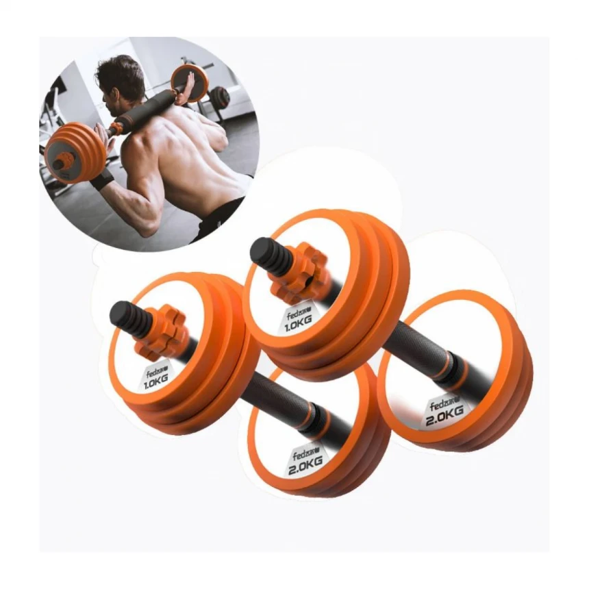 XIAOMI FED Set tegova od 10kg sa dodatnom sipkom sa vezbanje XM8009