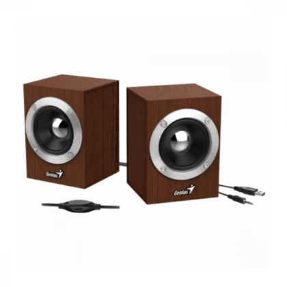 Zvucnici 2.0 Genius SP-HF280 USB Wood