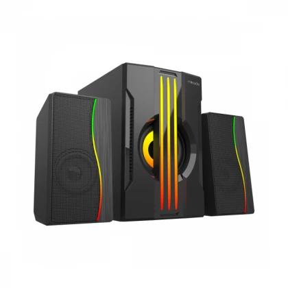 Zvučnici 2.1 Mikado MD-254 25W USB, SD,Bluetooth crni
