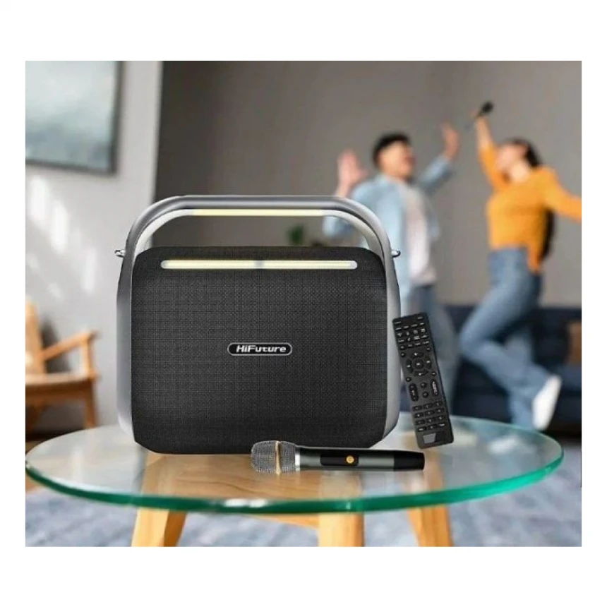 Zvučnici HiFuture MusicBox 300 150W bluetooth + 2 mikrofona, crni
