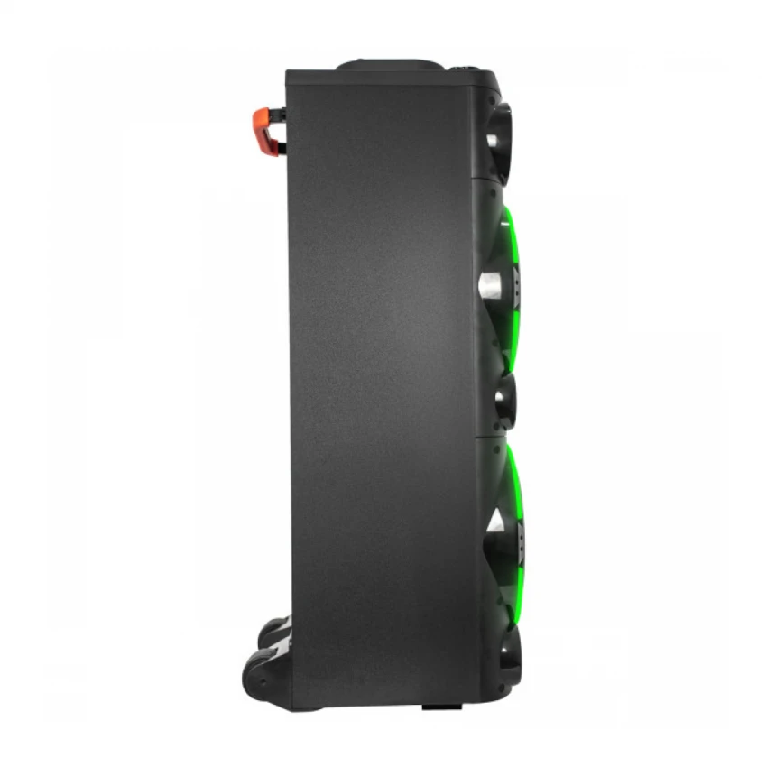 Zvucnik Mikado MD-104KP 200W, 12V 14000mAh USB, Bluetooth, micro SD crni