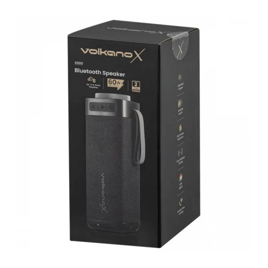 Zvučnik VolkanoX S500 Portable Bluetooth VXS-500-BK