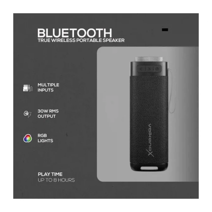 Zvučnik VolkanoX S500 Portable Bluetooth VXS-500-BK